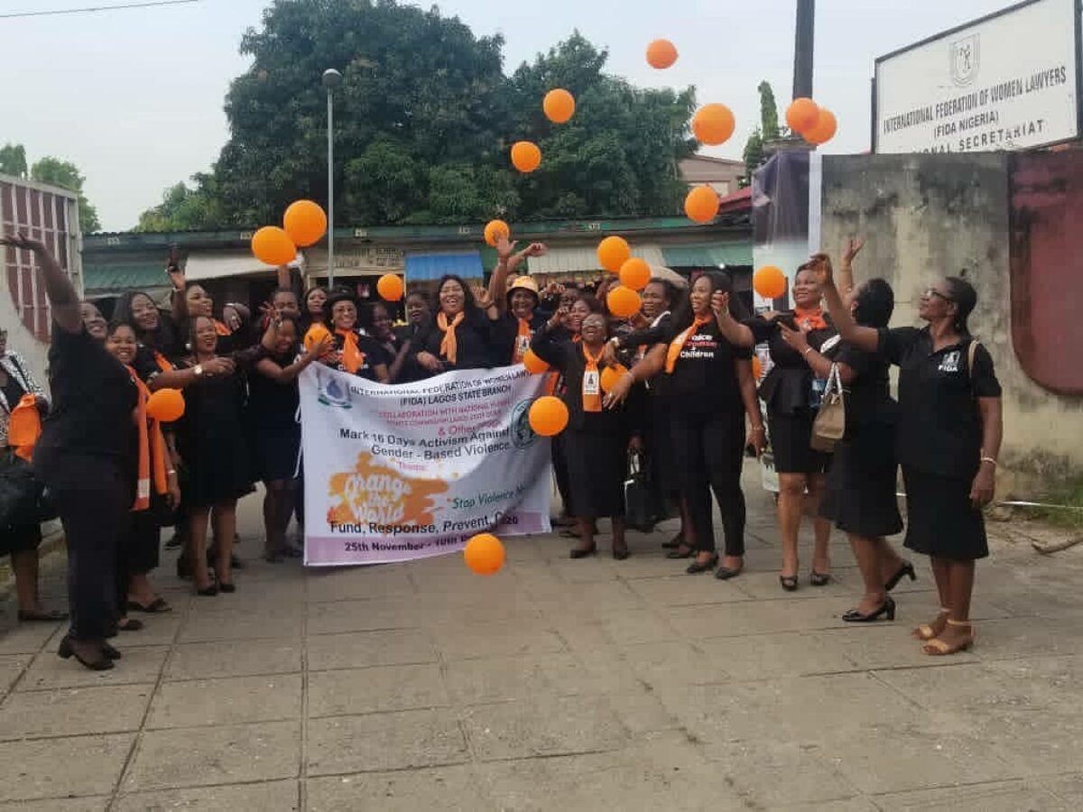 FIDA Lagos Flags off 16 Days of Activism 2020