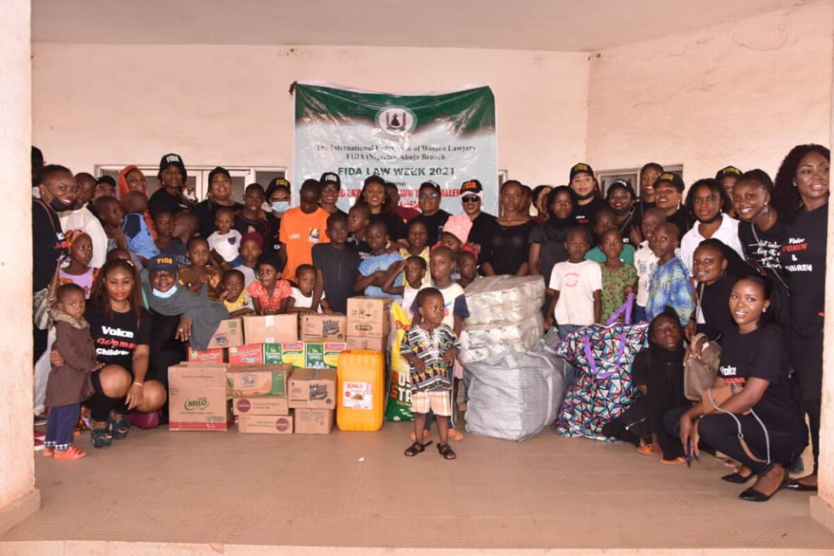 FIDA Abuja Visit’s Orphanage home in Karu, FCT