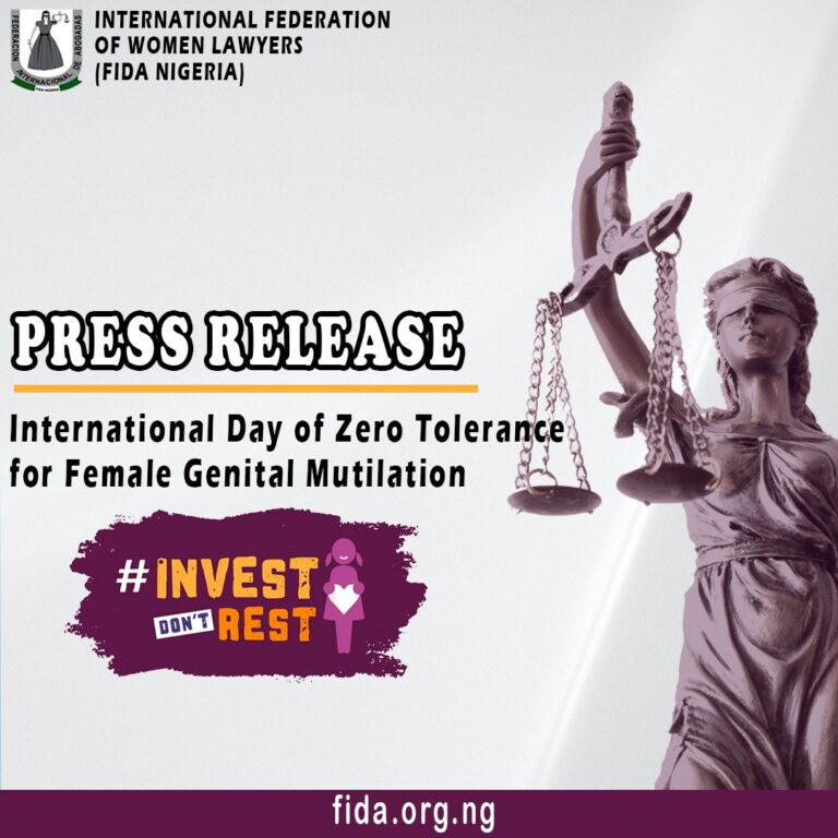 International Day Of Zero Tolerance For Female Genital Mutilation Fida