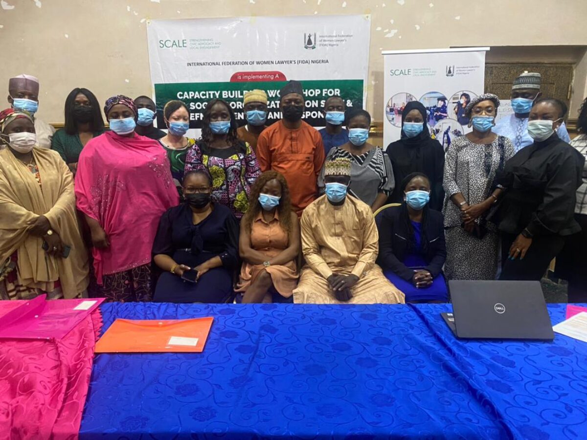 FIDA Conducts a 3-day Capacity Building Training on SGBV & CEFM Prevention and Response In Bauchi