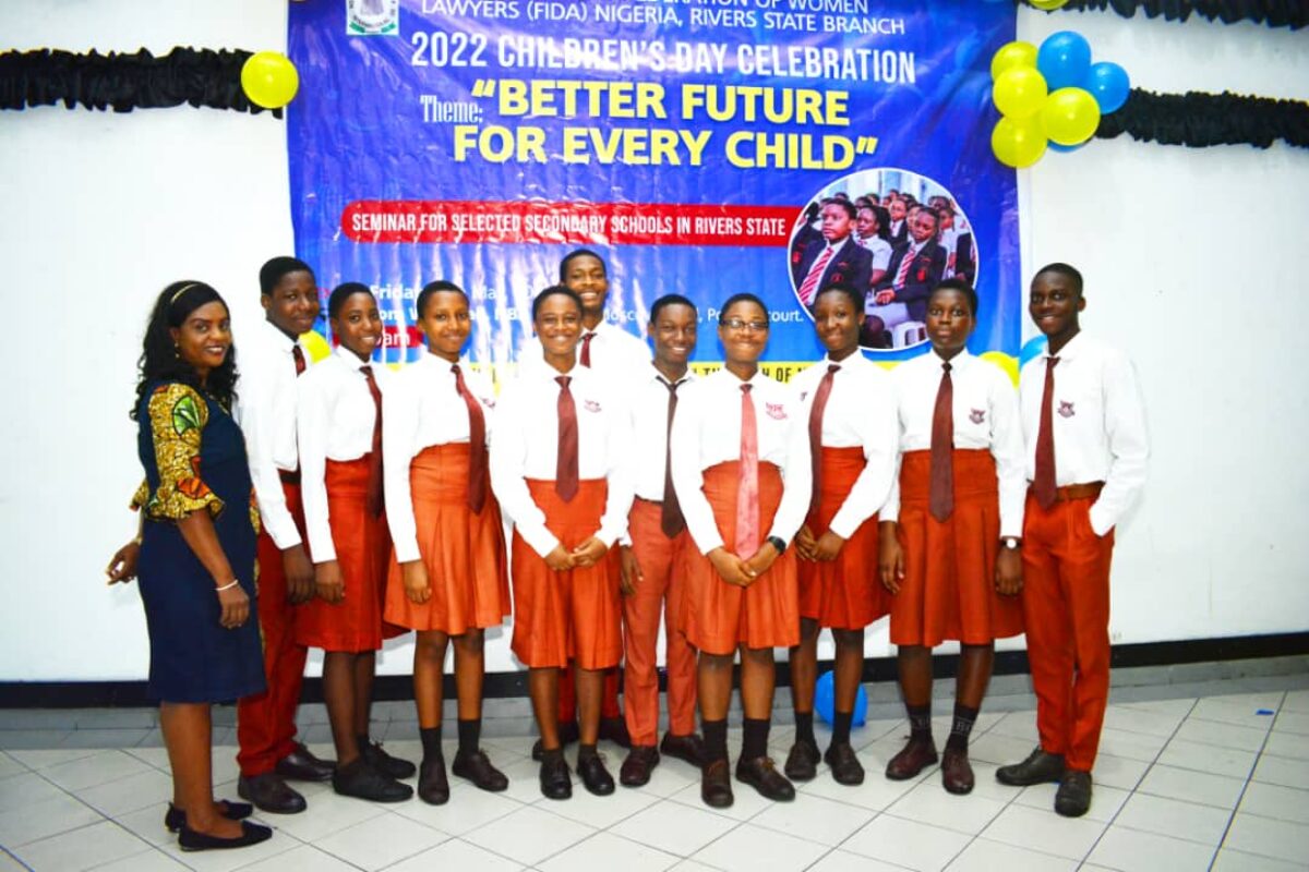FIDA Rivers Celebrates International Children’s Day