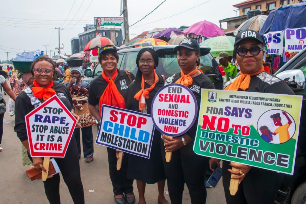 FIDA Lagos Flags off 16 Days of Activism 2022