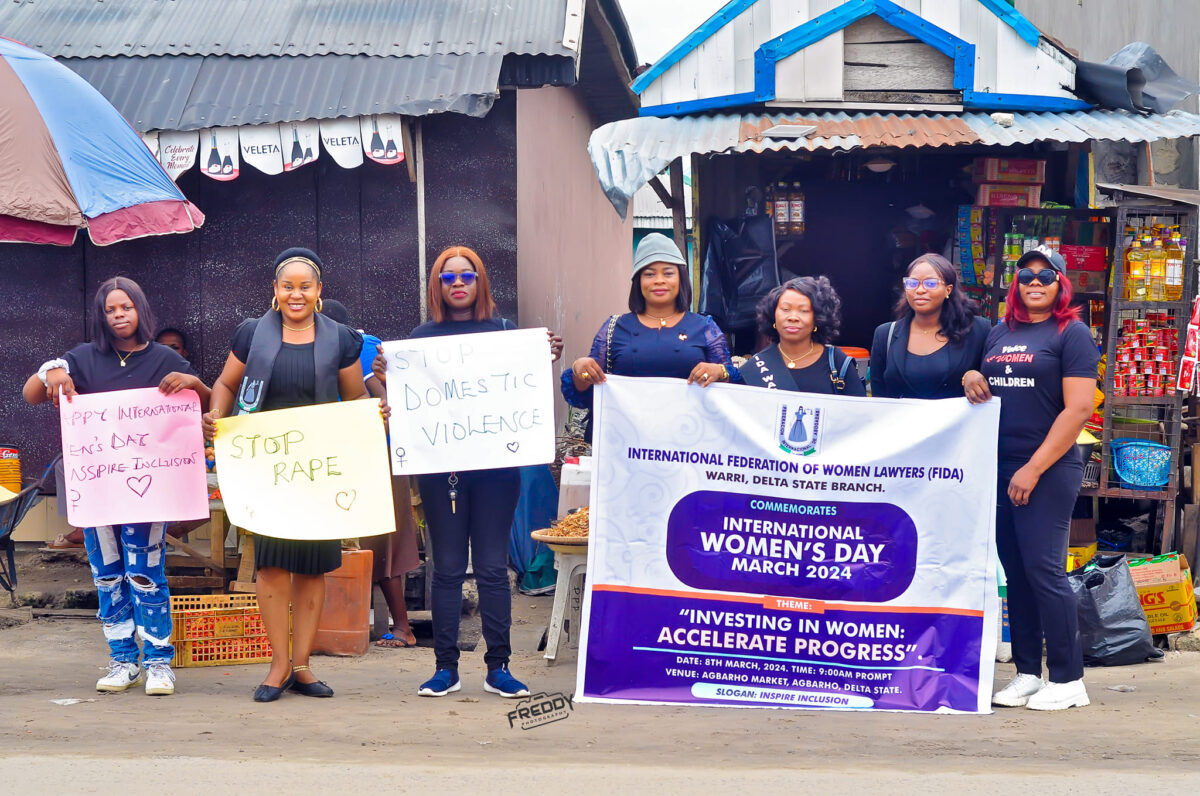 FIDA Warri Empowers Agbarho Market Women on International Women’s Day 2024